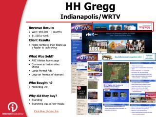 HH Gregg Indianapolis/WRTV