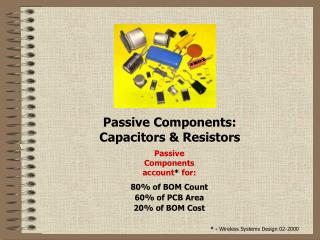 Passive Components: Capacitors &amp; Resistors