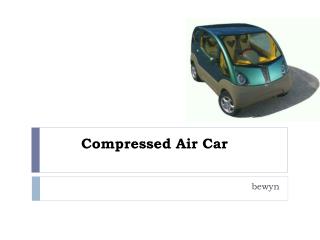 Compressed Air Car