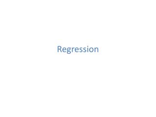 Regression