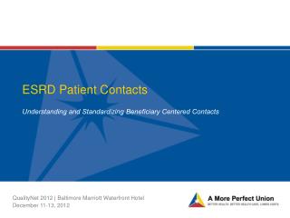 ESRD Patient Contacts