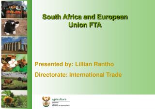 South Africa and European Union FTA