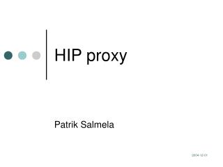 HIP proxy