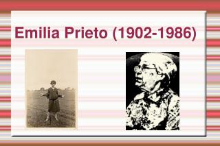 Emilia Prieto (1902-1986)