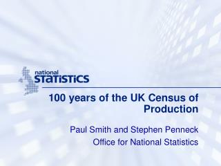 100 years of the UK Census of Production