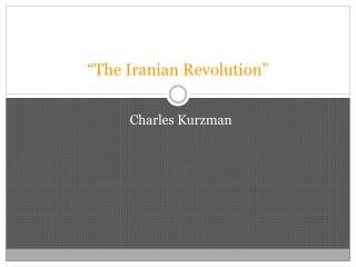 “The Iranian Revolution”