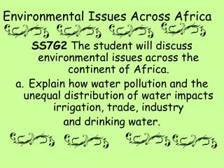 Environmental Issues Across Africa