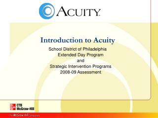 Introduction to Acuity
