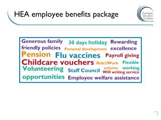 HEA employee benefits package