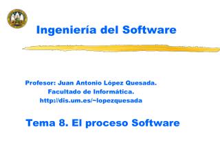 Ingeniería del Software