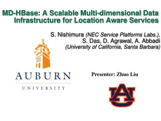 MD- HBase : A Scalable Multi-dimensional Data Infrastructure for Location Aware Services