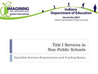 Title I Services in Non-Public Schools