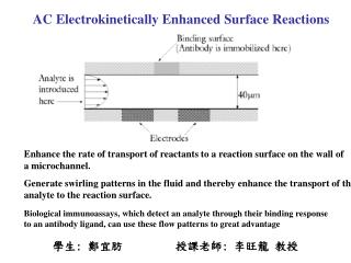 Enhance the rate of transport of reactants to a reaction surface on the wall of a microchannel.