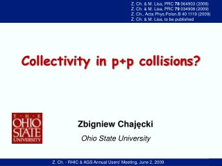 Zbigniew Chaj ę cki Ohio State University