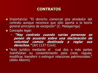 CONTRATOS