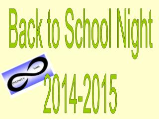 Back to School Night 2014-2015