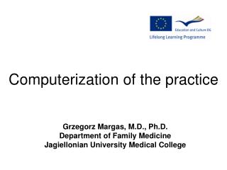 Computerization of the practice