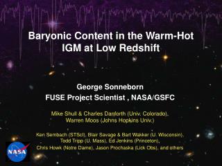 Baryonic Content in the Warm-Hot IGM at Low Redshift
