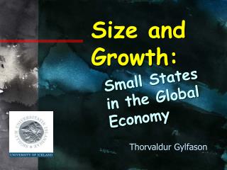 Size and Growth: