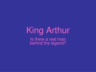 King Arthur