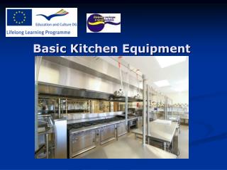 Basic K itchen Equipment