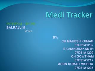 Medi Tracker