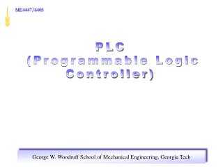 PLC (Programmable Logic Controller)