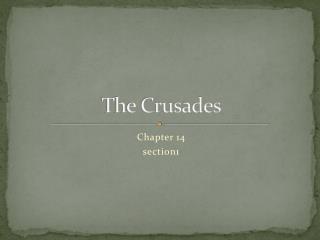 The Crusades