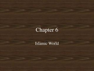 Chapter 6