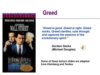 Greed