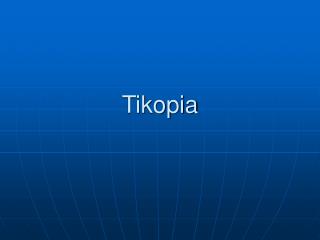 Tikopia