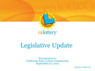 Legislative Update