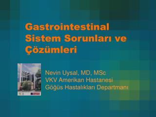 Gastrointestinal Sistem Sorunları ve Çözümleri