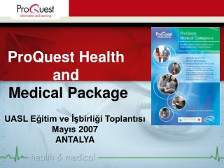 ProQuest Health and Medical Package