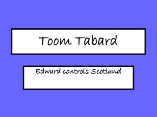 Toom Tabard