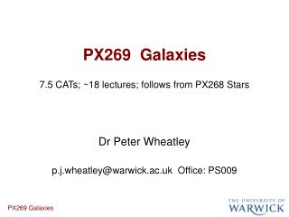 PX269 Galaxies