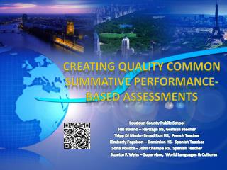 Creating Quality Common Summative Performance-Based Assessments