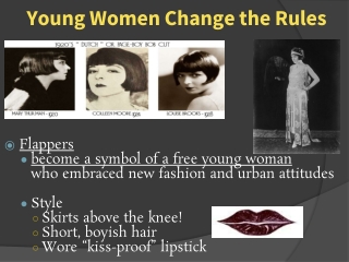 Young Women Change the Rules