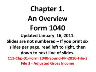 Instructor – Howard Godfrey Professor of Accounting-UNC Charlotte Click speaker for voice.