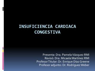 Insuficiencia cardiaca congestiva