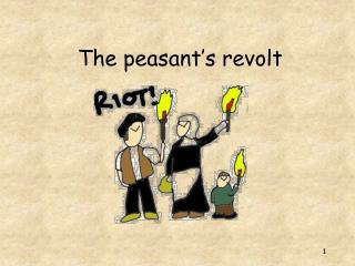 The peasant’s revolt