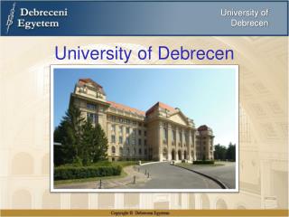 University of Debrecen