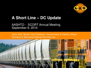 A Short Line – DC Update