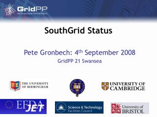 SouthGrid Status