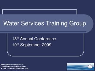 Water Services Training Group