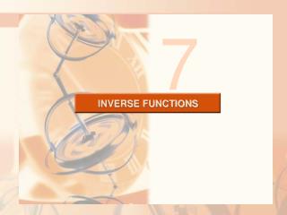 INVERSE FUNCTIONS