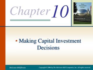 Making Capital Investment Decisions