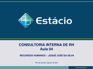 CONSULTORIA INTERNA DE RH Aula 04