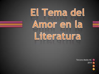 El Tema del Amor en la Literatura