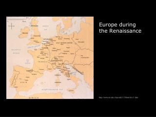Europe during the Renaissance ou./class/ahi1113/html/ch-11.htm